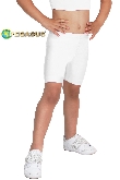 PANTALONCINO DANZA LYCRA BIANCO BABY